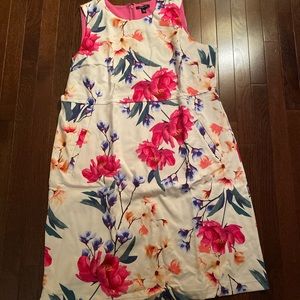 Lands End Floral Dress